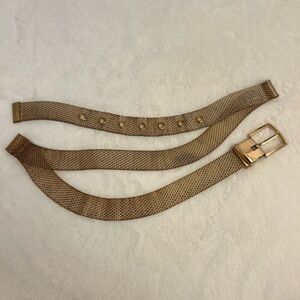 Princess Polly gold chain belt